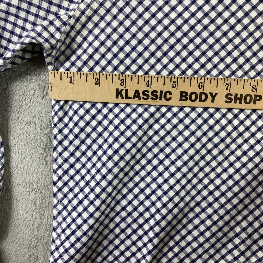 Vintage Tommy Hilfiger Shirt Men XL Blue Button Down Flip Cuff Long Sleeve - Picture 14 of 16